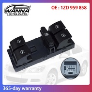 OE Quality 1ZD959858 Master Window Electric Control Switch Button for VW Skoda Fabia Octavia MK2 1ZD