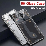 For OPPO A5 2020 Case Full Protected Glass Phone Case For OPPO A9 2020 Glass ShockProof Cover For OPPO A5 A9 2020 Coque