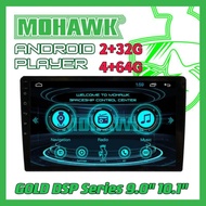 Mohawk Android Player Touch Screen 9" 10" 8core 64g ips dsp TV city civic vios radio Bluetooth googl