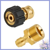 【NEW】Brass Washing Machine Adapter Kit M22 14mm/15mm To 1/4 inch Quick Connector
