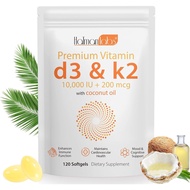 Newseel Vitamin D3 K2 Capsules, D3 & K2 Vitamin Supplements, Vitamin D3 and K2, D3 Supplements, Supp