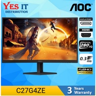 AOC C27G2Z / C27G4Z / C27G4ZE / CQ30G3Z CURVE FHD AMD FREESYNC GAMING MONITOR