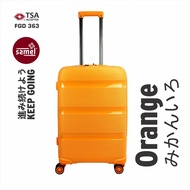 UNBREAKABLE LUGGAGE 28" JAPANESES CONCEPT EXPANDABLE ANTI THEFT ZIPPER PP (SAMEL FGD 363)
