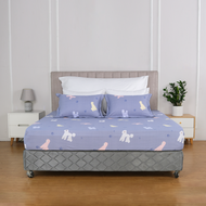 Bộ ga chun chăn mỏng 23f Forever Elegant H157 set 4 món cao cấp 100% Tencel kháng khuẩn thoáng mát