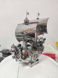 海賊王 one piece千陽號 烈陽號 金屬拼圖 DIY 模型