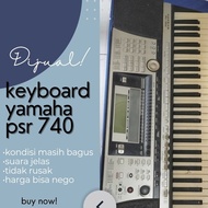 keyboard yamaha second psr 740