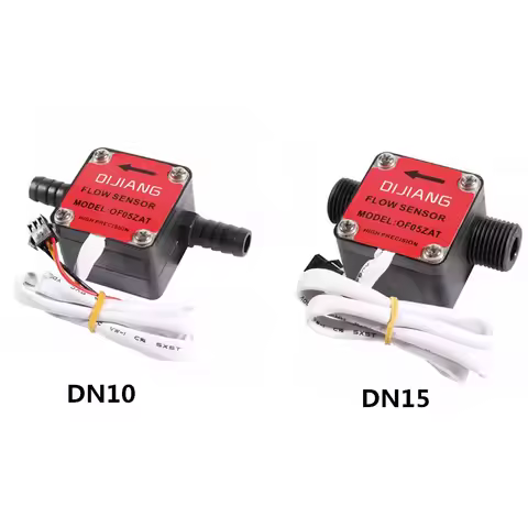 New G1/2'' G3/8 Liquid Fuel Oil Flow Meter Counter Diesel Gasoline Gear Flow Sensor DN15 DN10