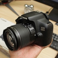 FIN149- Canon 1300D Body LIKE - Kamera DSLR Bekas Bukan 600D 1200D 150