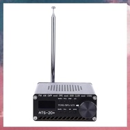 (E B M FM AM MW SW SSB LSB USB ATS-20+ Si4732 Full Band Receiver Scanner 0.96 Inch OLED Screen Displ