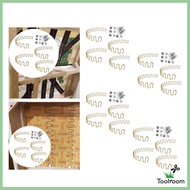 [Toolroom] 4x Sofa Chair Upholstery Spring Replacement for Furniture Chair - Couch Repair, Hardware,