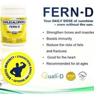 FERN D (Soft gel VitamiN D) 60capsules Fern d cholecalciferol Fern D Fern-D 1000 IU iQYb