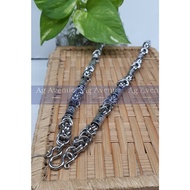 Stainless Steel 8mm Thai Amulet Necklace