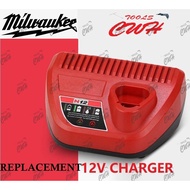MILWAUKEE M12™ Lithium-ion Battery Charger 12V SPARE PART ACCESSORY- -CHPX-502C CAG100X  FPD2 FID-63