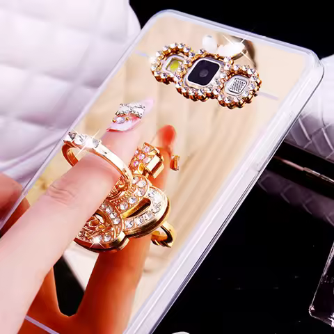 Luxury Mirror TPU Slim Case For Samsung Galaxy J2Prime J3 J4 J5 J6 J6+ J7 2016 A5 2017 S8 S9 S10 Plu