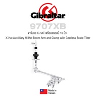 Gibraltar® 9707XB ขาจับแฉ / ขาจับฉาบ 10 นิ้ว X-HAT พร้อมแคลมป์ ( X-Hat Auxilliary Hi Hat Boom Arm an