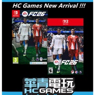 Switch / Switch2 FC 26 (English/Chinese-Catridge-New Seal) FIFA 26 / EA Sports FC 26 / 足盟大賽 26