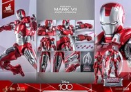 全新未拆 限定版 Hot toys mms696d54 鋼鐵人 mk7 迪士尼100週年 mms696 非 mms500