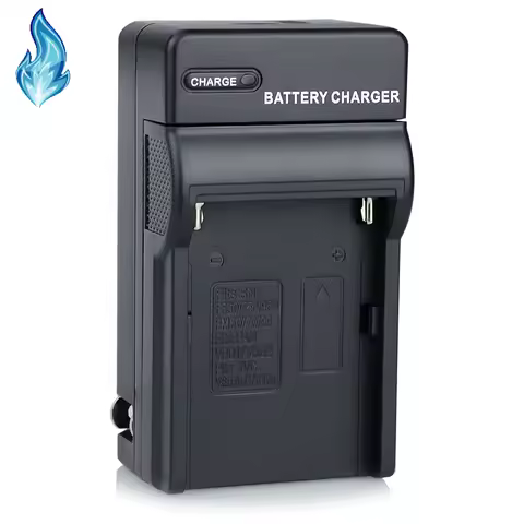 NP-FM500H Battery Travel Charger for Sony Camcorders Alpha A57 A58 A65 A68 A77 A99 II A100 A200 A300
