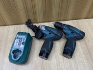 正常使用Makita 牧田 10.8V 充電式工具 (起子電鑽+衝撃起子機) (套裝) LCT204 交易有測試