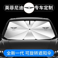 Genice G70 Car Sunshade G80 GV70 GV80 G90GV60 Sunscreen Heat Insulation Sunshade Umbrella Gear