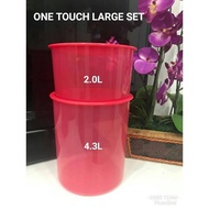 Tupperware One Touch Large Set (loose)