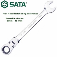 13mm Flex Head Ratcheting Wrenches 46404 SATA TOOLS