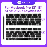 A1706 A1707 Keyboard Keys KeyCap For Macbook Pro Retina 13" 15" Laptop Key Cap 2016 2017 Year