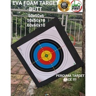 EVA Foam Target Butt Archery High Quality + FREE Target Face Archery