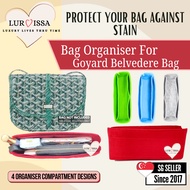 [𝐒𝐆][𝐋𝐮𝐫𝐯𝐢𝐬𝐬𝐚] Organiser For Goyard Belvedere Bag | Bag Insert Felt Bag In Bag Care Organizer | Prev