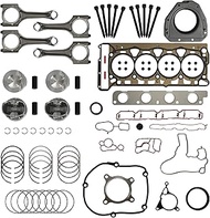 21mm Pistons W/Connecting Rods Head Gaskets Set Fit For Audi A3 A4 Q5 A6 TT VW Tiguan Passat Jetta G