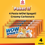 WOW Spaghetti Creamy Carbonara Pasta 4 Pack