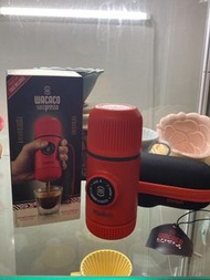 行貨一年保養 wacaco 手壓咖啡機|紅色|連保護套 送咖啡粉 18bar