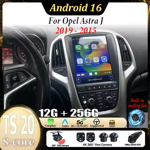 Car Radio Systems 9.7'' For Opel Astra J 2009 - 2015 Android 16 Car Radio Multimedia Video Player GP