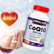 【เตรียมจัดส่ง】Kirkland CoQ10 คิวเท็น ต้านอนุมูลอิสระ 300 mg / 100 Softgels *new packaging* EXP.07/2025