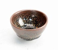 老日本 早期收藏 陶製 天目釉 建盞杯 茶杯 擺件─特價七天