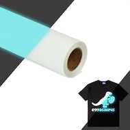 Glow in Dark HTV Heat Transfer Vinyl Rolls - 12 Inches x 8 Feet HTV Vinyl, Luminous Green Iron on Vi