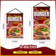 Banting BURGER - Peniaga Gerai Jualan / Bazaar Puasa Ramadhan / Pasar Malam / Pagi/Petang/ Stall / M