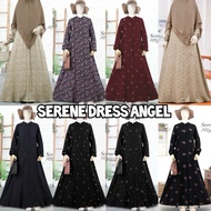 Serene Dress Atelier Angelina Angel Januari XS S M L XL 2XL 3XL Lines Flo Oatmilk Scilla Day Dream C
