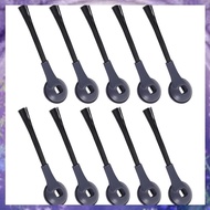 [P K A M] 10Pcs Side Brushes Replacement Compatible for  IQ Robot R101AE (RV1001AE), RV1100, RV1101,