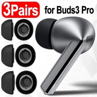 3 Pairs Replacement Earplug Soft Silicone Ear Tips for Samsung Galaxy Buds3 Pro In Ear Earbud For Sa