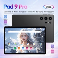 แท็บเล็ต Pad 9 Pro 10.1 นิ้ว 1TB ROM+16GB RAM ระบบ 5G ซิมคู่ 2 ตัว + WiFi Android 15 แบตเตอรี่ใหญ่ 8