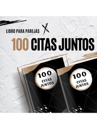 LIBRO 100 CITAS JUNTOS PARA PAREJAS/ MEJORES AMIGOS / ALGUIEN ESPECIAL / LIBRO REGISTRO DE CADA CITA