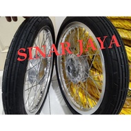 Package Of Tire Rims ring 17 c70 c700 c50 Base grand supra Sogan legenda win star 800 yamaha v75 v80 rc100 kirana Etc