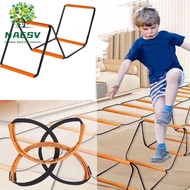 NAESV Agile Ladder, Orange Carbon Steel Soccer Speed Ladder, Flexibility Multifunctional Foldable In