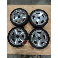 Work Wheels  Size 18X7.5JX47 5HX114.3 PCD 1 Set USed Jdm
