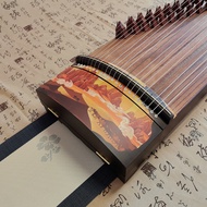 Yellow River Style Guzheng Guzheng Musical Instrument Lettering Mahogany Engraving Guzheng Practice 