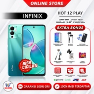 infinix hot 12 play ram 6/128 ram 4/128 extended 3gb garansi resmi