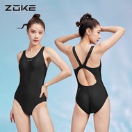 ZOKE ZOKE Women's Triangle One-Piece Swimsuit Quick-Drying Training Swimming Pavilion Suitable