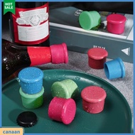 canaan|  Reusable Wine Bottle Lid 6pcs Silicone Wine Bottle Lid Stopper Set Reusable Champagne Beer Cover Sealer for Kitchen Supplies Food Grade Cork Alternative Wine Saver