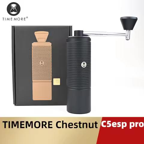 TIMEMORE Chestnut C5ESP PRO Portable Manual Coffee Grinder Foldab Handle Design S2C 42mm Burr Inside